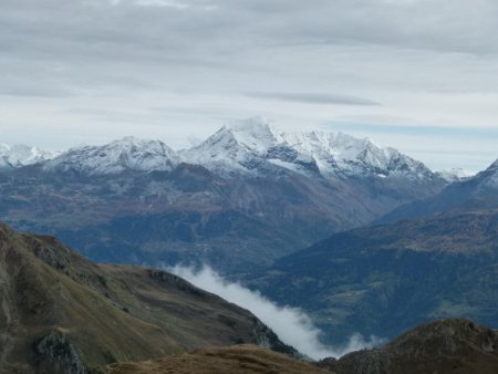 Le Mt Pourri (3779 m) depuis le sommet