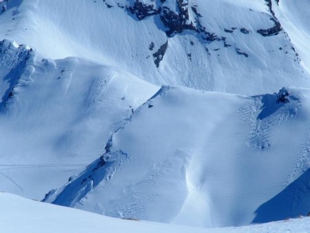 Traces de skis au Col Agnel !