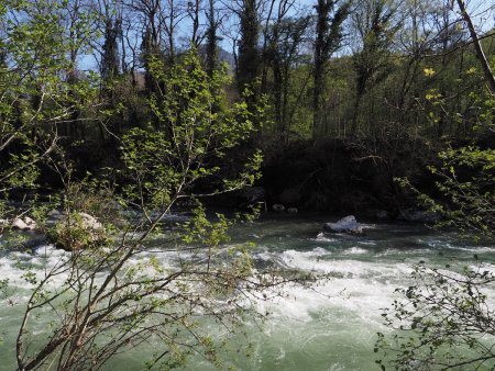 Cheminement le long du Chéran : l’eau vive du printemps !