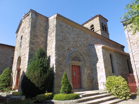 Eglise de Saint-Victor-sur-Loire.