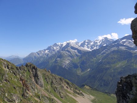 Le massif du Mont Blanc.