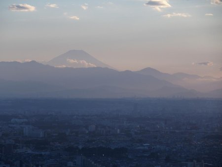 Le Fuji vu de Tokyo
