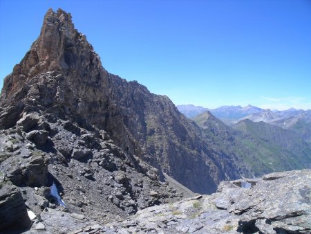 la crête du mont Capello mont Arbancié et Praroussin