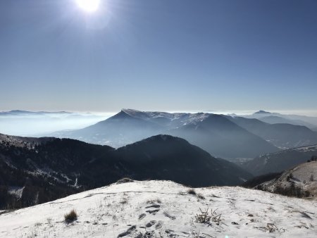 Ceüze, vue du sommet