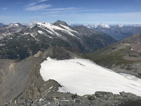 Glacier de la Sassière (descente)