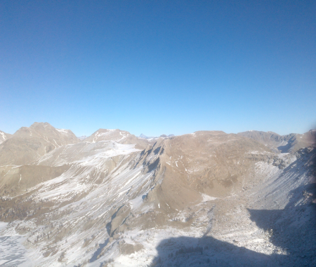 Le Trou de l’Aigle (2961m) et la Montagne de l’Avalanche (2752m) de la Grande Tour
